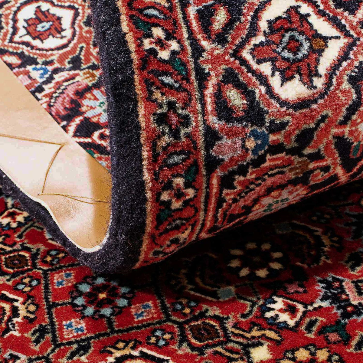 Persisk matta - Bijar - 170 x 110 cm - ljusröd