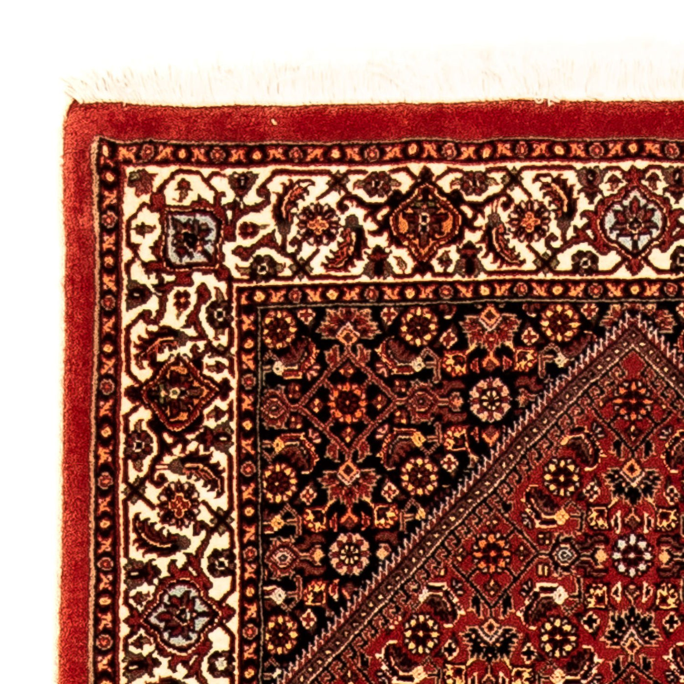 Runner Persisk matta - Bijar - 277 x 80 cm - mörkröd