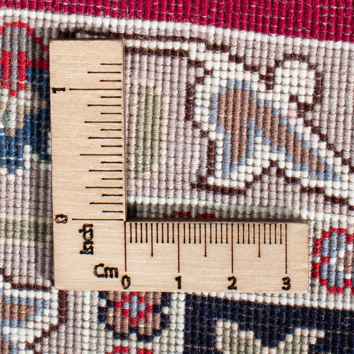 Persisk matta - Tabriz - Royal - 198 x 154 cm - mörkröd