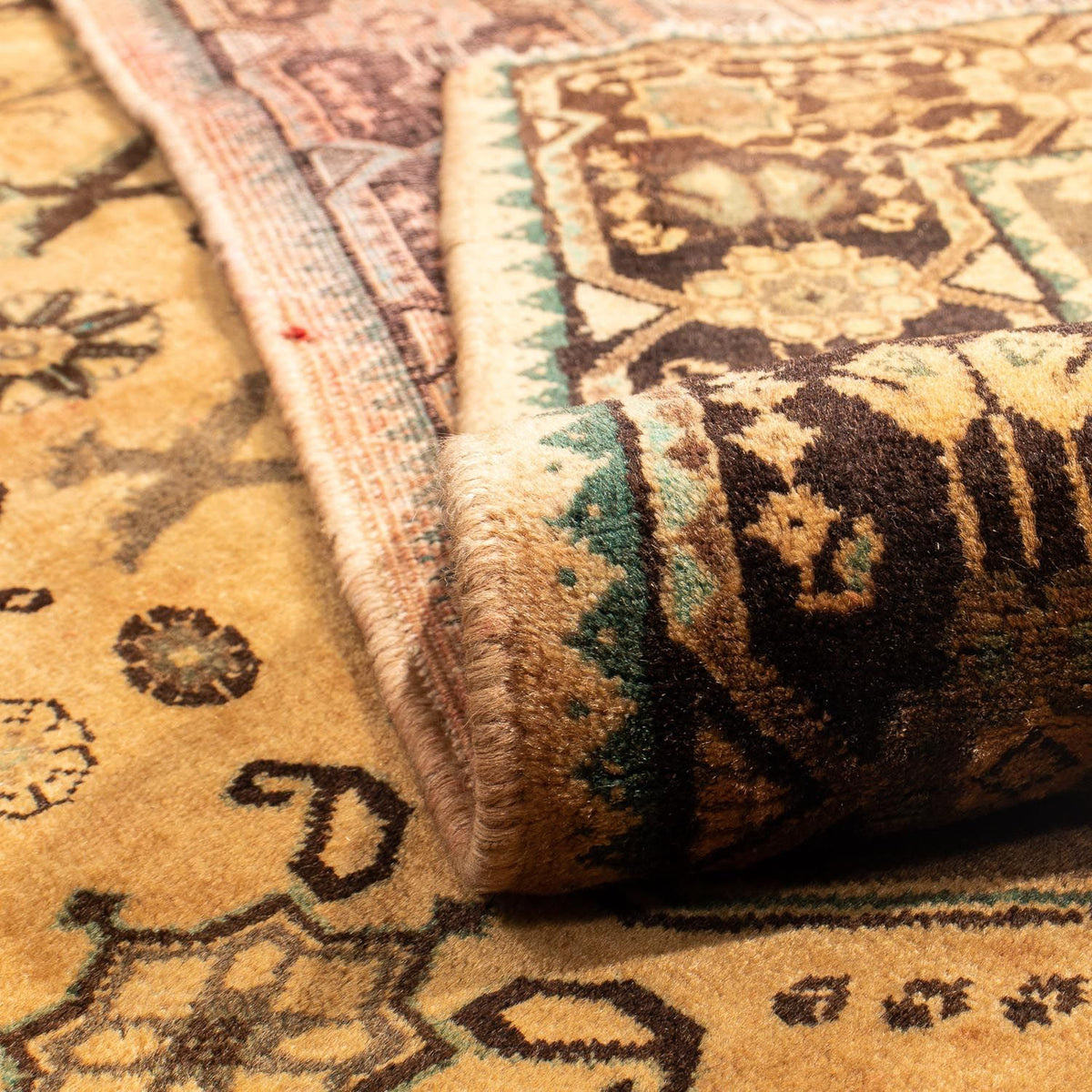 Persisk matta - Nomadic - 300 x 207 cm - brun