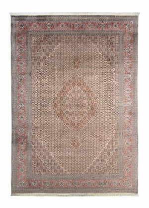 Persisk matta - Tabriz - 293 x 202 cm - ljusbrun