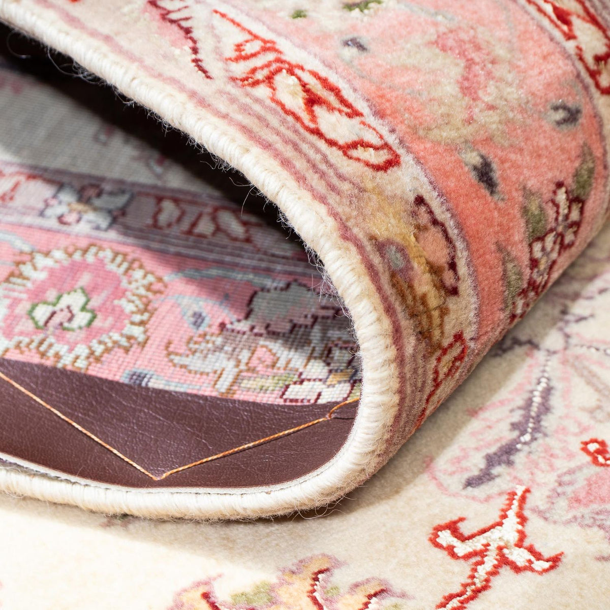 Runner Persisk matta - Tabriz - Royal - 198 x 83 cm - beige