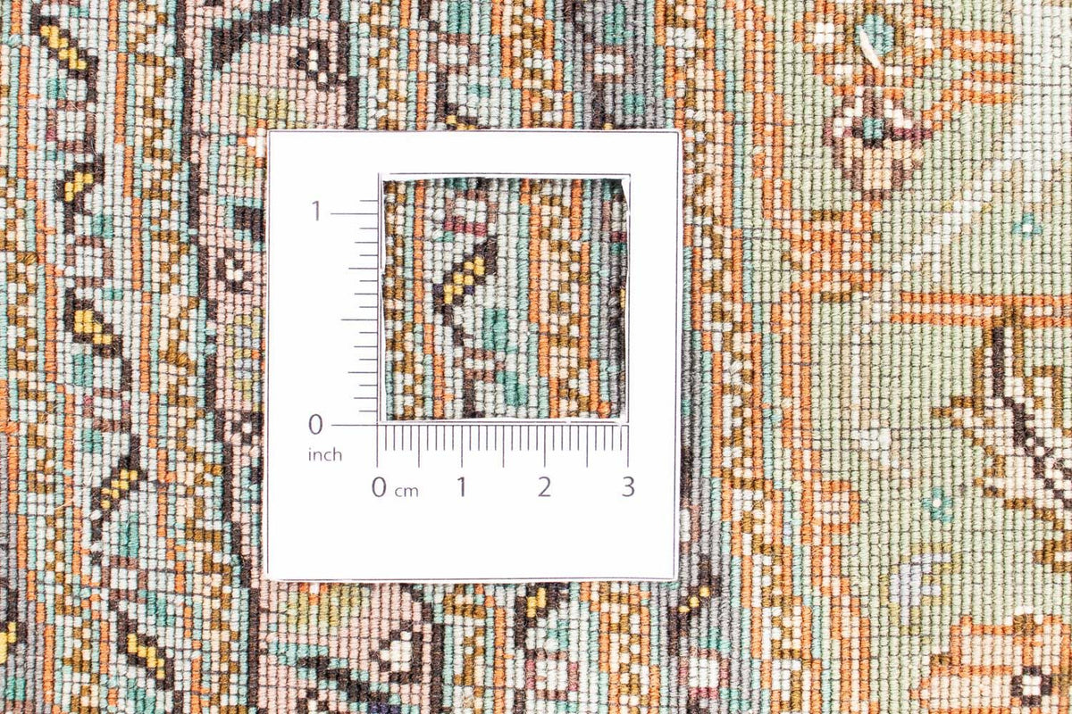 Persisk matta - Tabriz - Royal runt  - 195 x 195 cm - beige