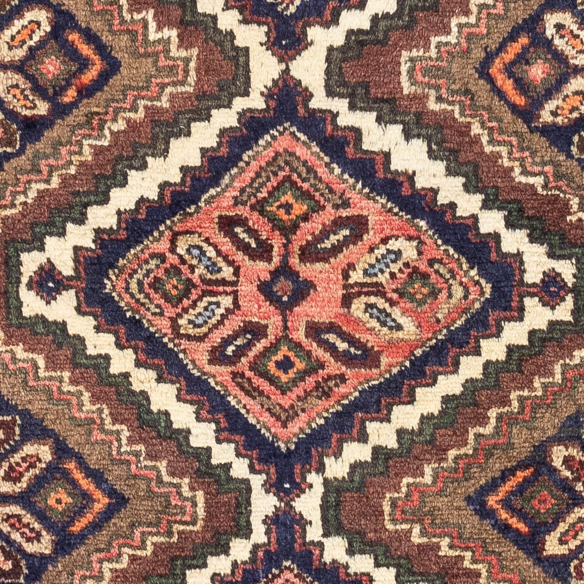 Persisk matta - Nomadic - 120 x 73 cm - ljusröd