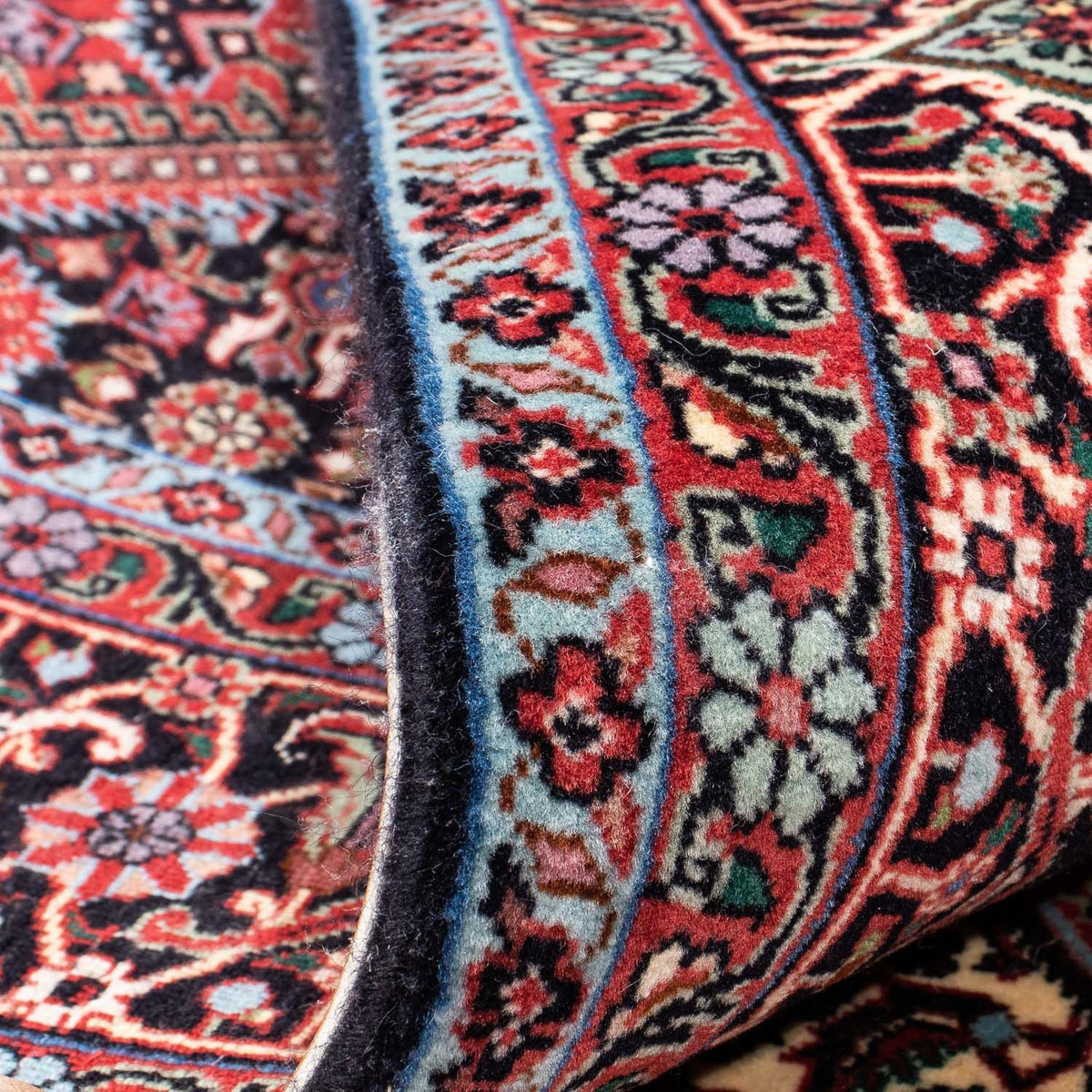 Persisk matta - Bijar - 250 x 168 cm - ljusröd