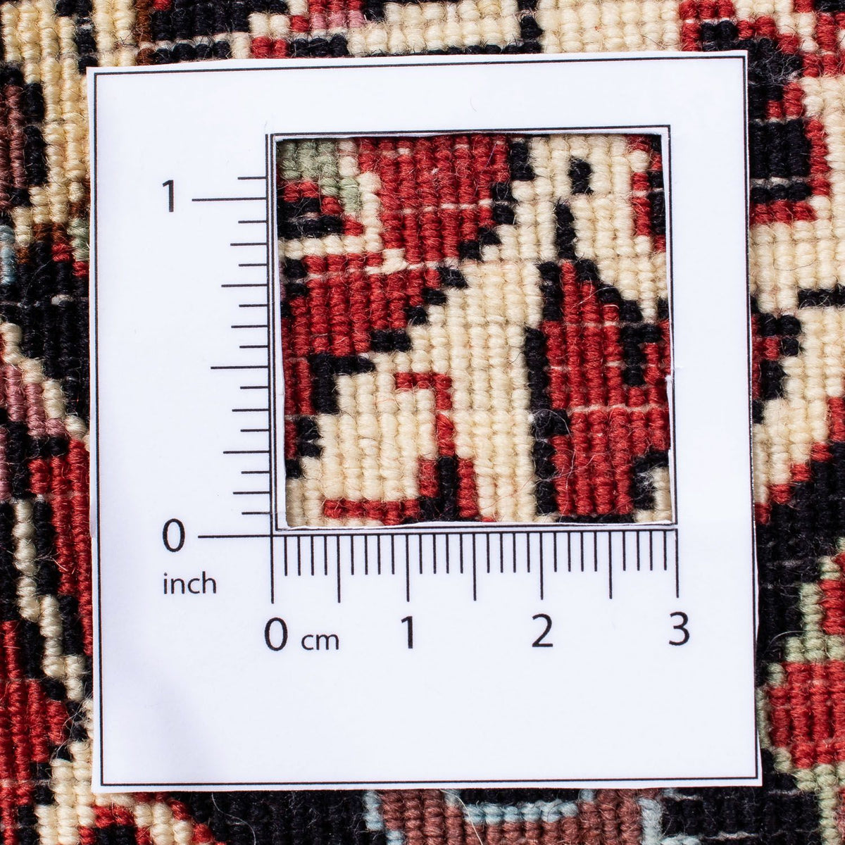 Persisk matta - Bijar - 290 x 250 cm - röd