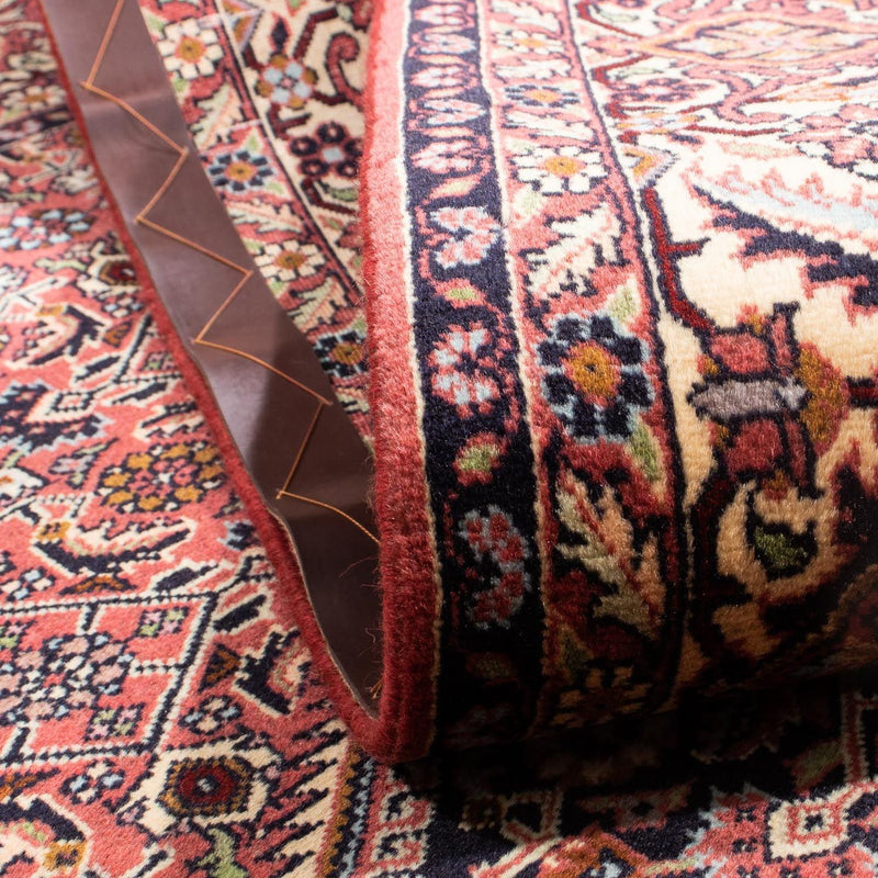 Persisk matta - Bijar - 246 x 168 cm - ljusröd