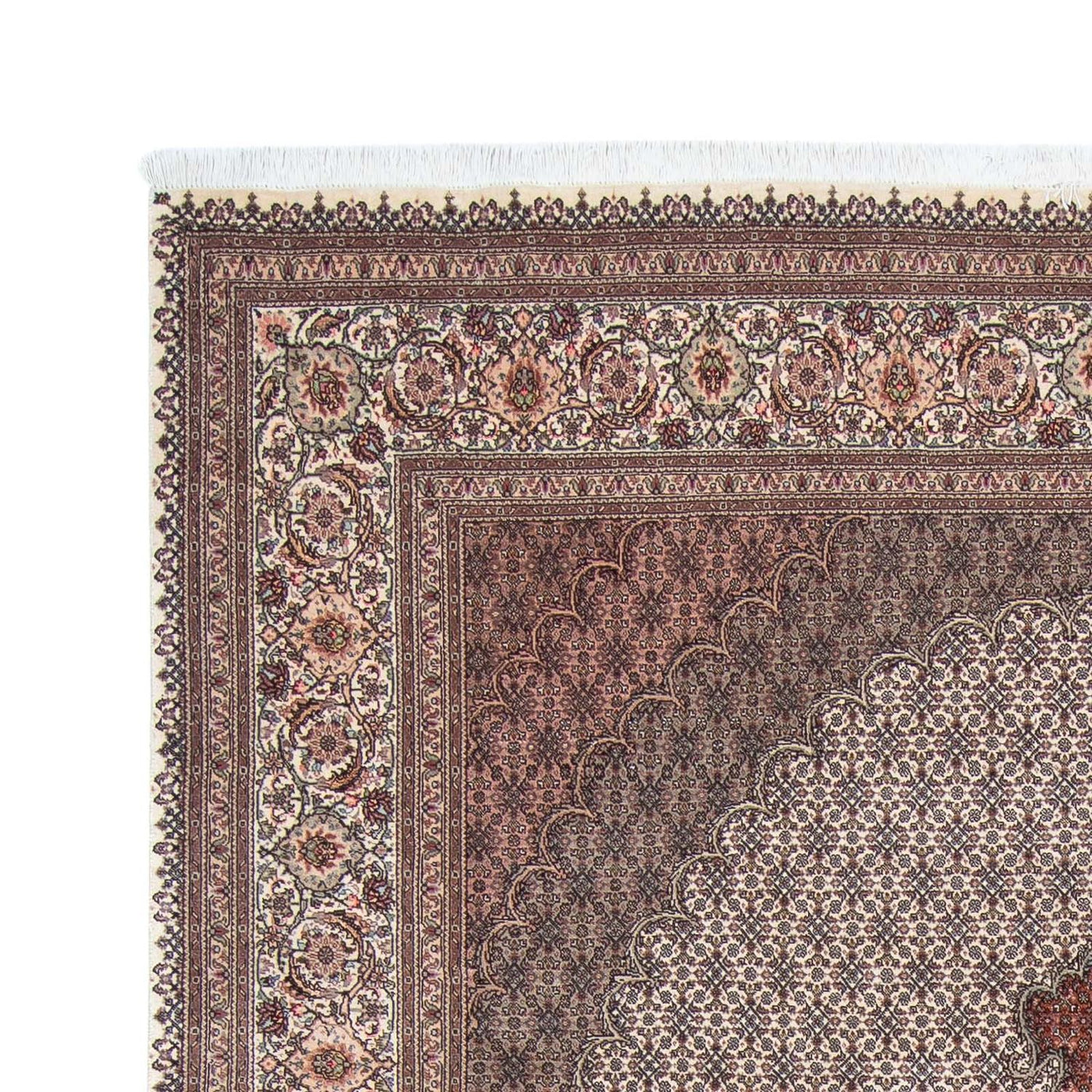 Persisk matta - Tabriz - 307 x 202 cm - brun