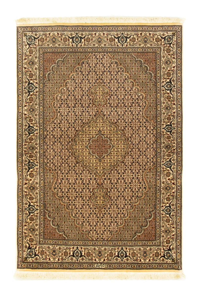Persisk matta - Tabriz - Royal - 156 x 104 cm - ljusbrun