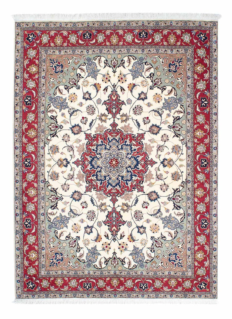 Persisk matta - Tabriz - Royal - 206 x 154 cm - beige