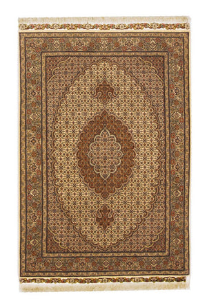 Persisk matta - Tabriz - Royal - 154 x 106 cm - beige