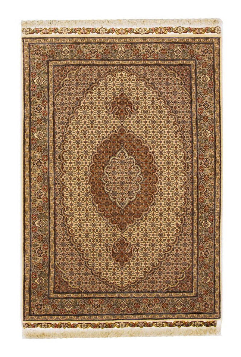 Persisk matta - Tabriz - Royal - 154 x 106 cm - beige