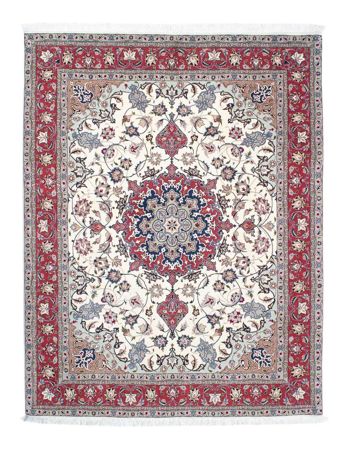 Persisk matta - Tabriz - Royal - 202 x 156 cm - beige