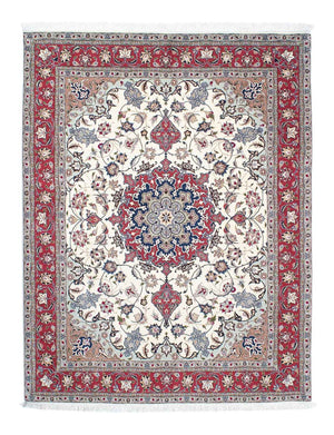 Persisk matta - Tabriz - Royal - 202 x 156 cm - beige