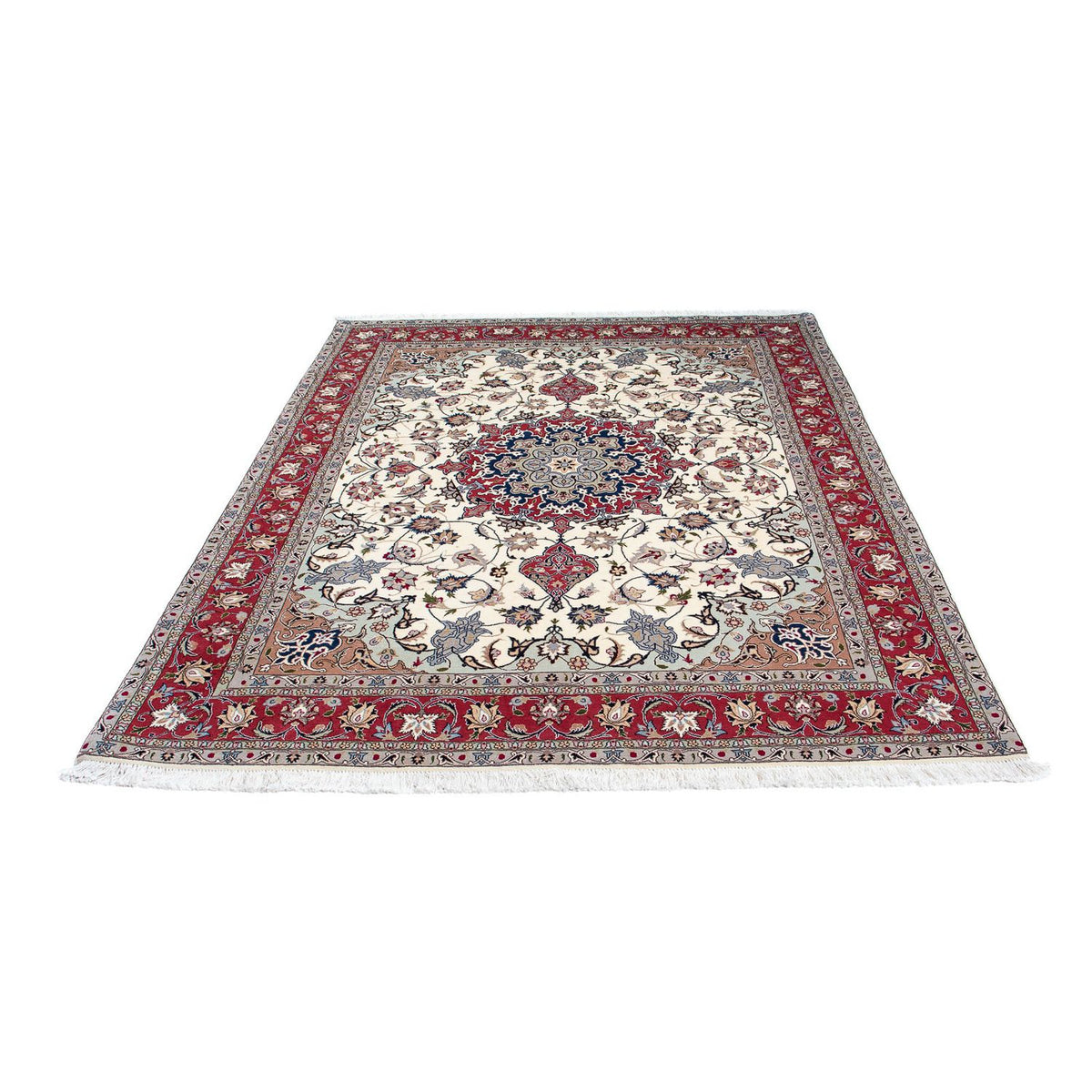 Persisk matta - Tabriz - Royal - 202 x 156 cm - beige