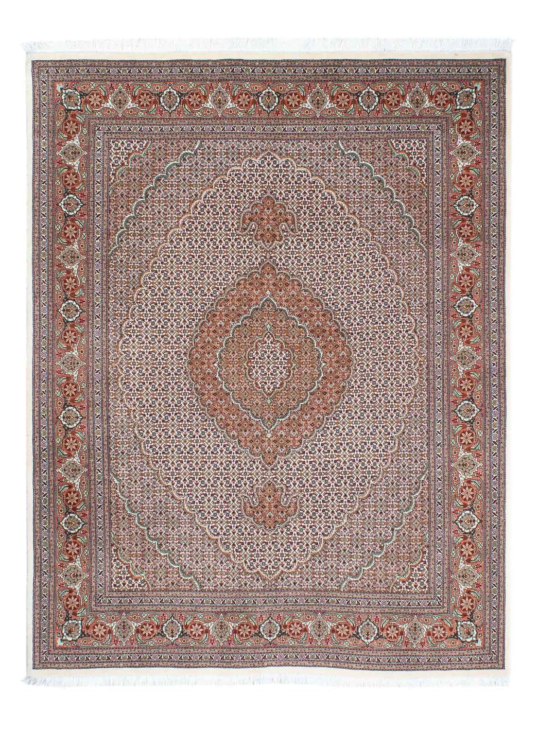 Persisk matta - Tabriz - 203 x 153 cm - beige