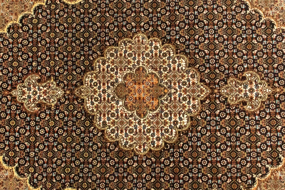 Persisk matta - Tabriz - Royal - 150 x 105 cm - mörkblå