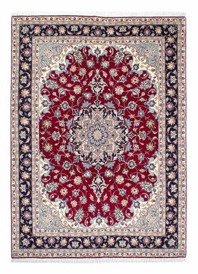 Persisk matta - Tabriz - Royal - 207 x 155 cm - mörkröd