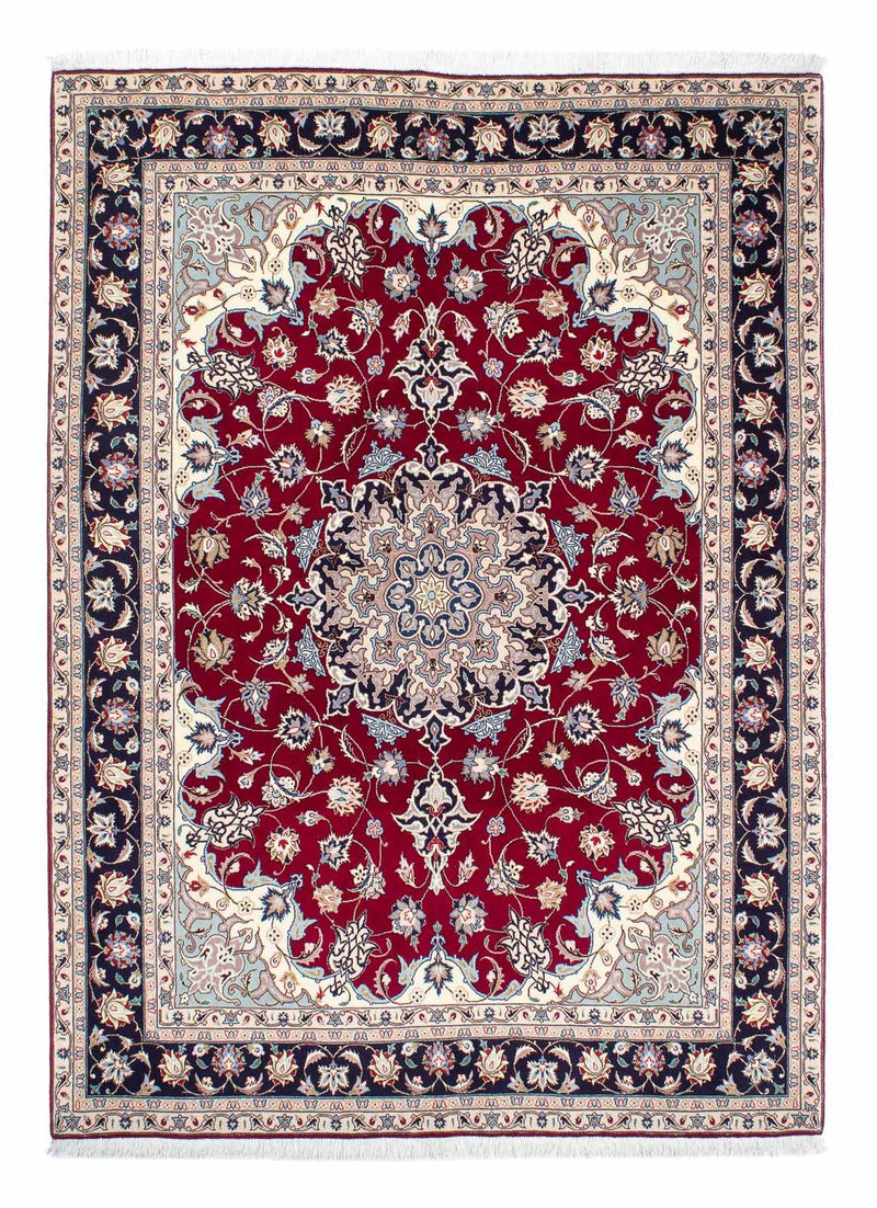 Persisk matta - Tabriz - Royal - 207 x 155 cm - mörkröd