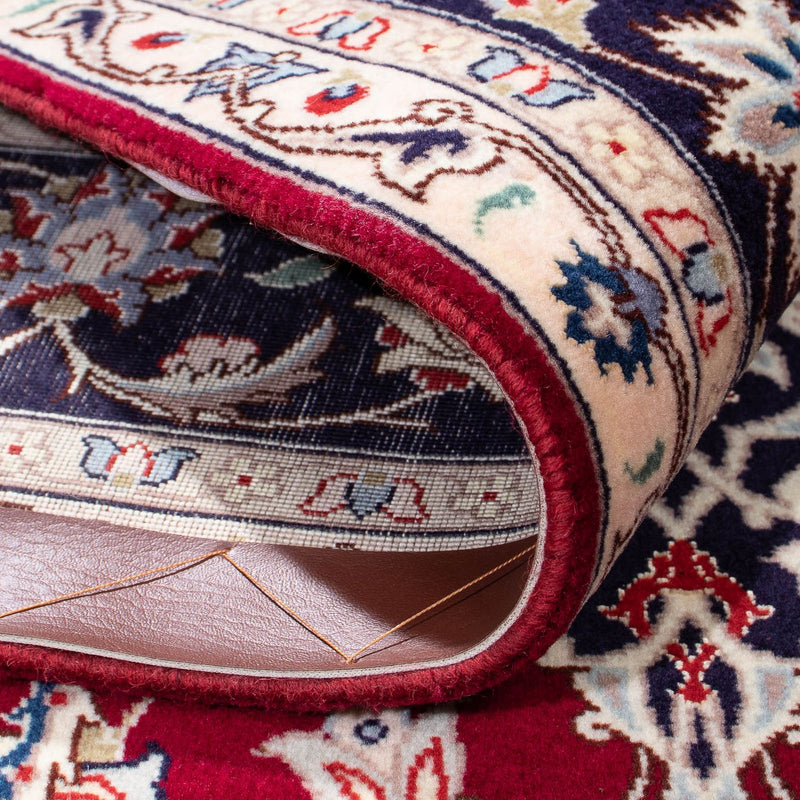 Persisk matta - Tabriz - Royal - 207 x 155 cm - mörkröd