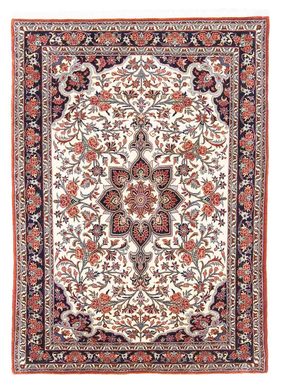 Persisk matta - Bijar - 157 x 112 cm - beige