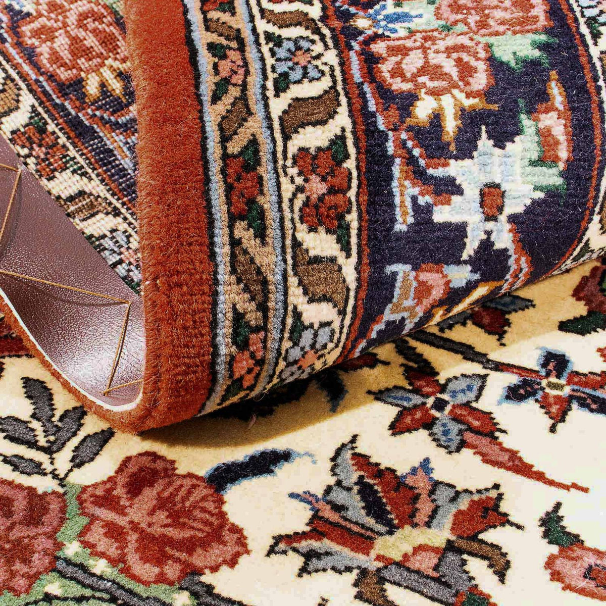 Persisk matta - Bijar - 157 x 112 cm - beige