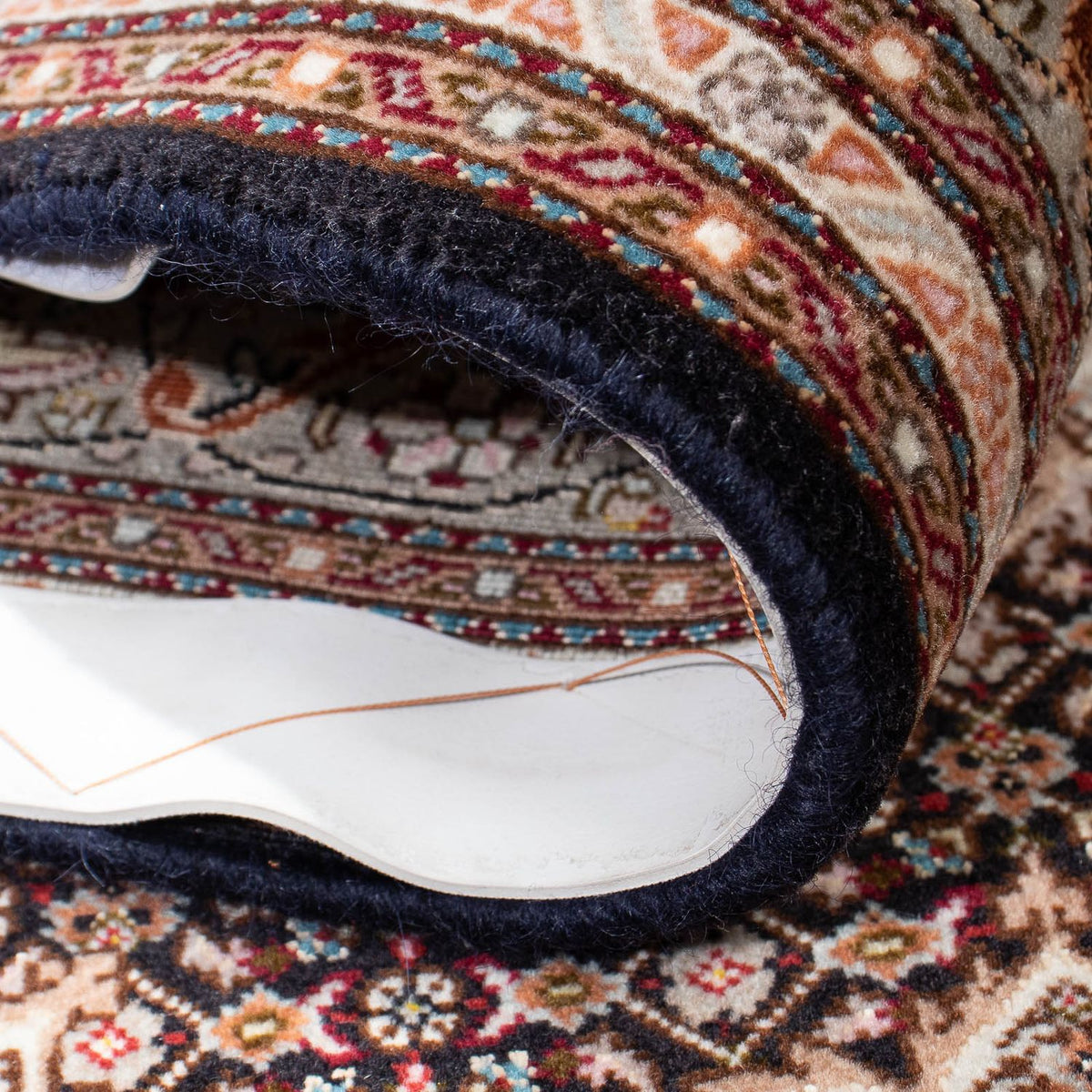 Persisk matta - Tabriz - 187 x 150 cm - ljusbrun