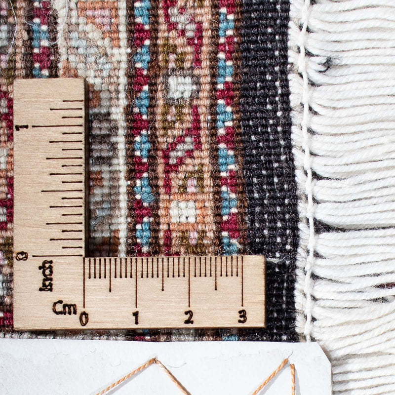 Persisk matta - Tabriz - 187 x 150 cm - ljusbrun