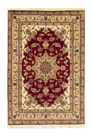 Persisk matta - Tabriz - Royal - 150 x 100 cm - röd