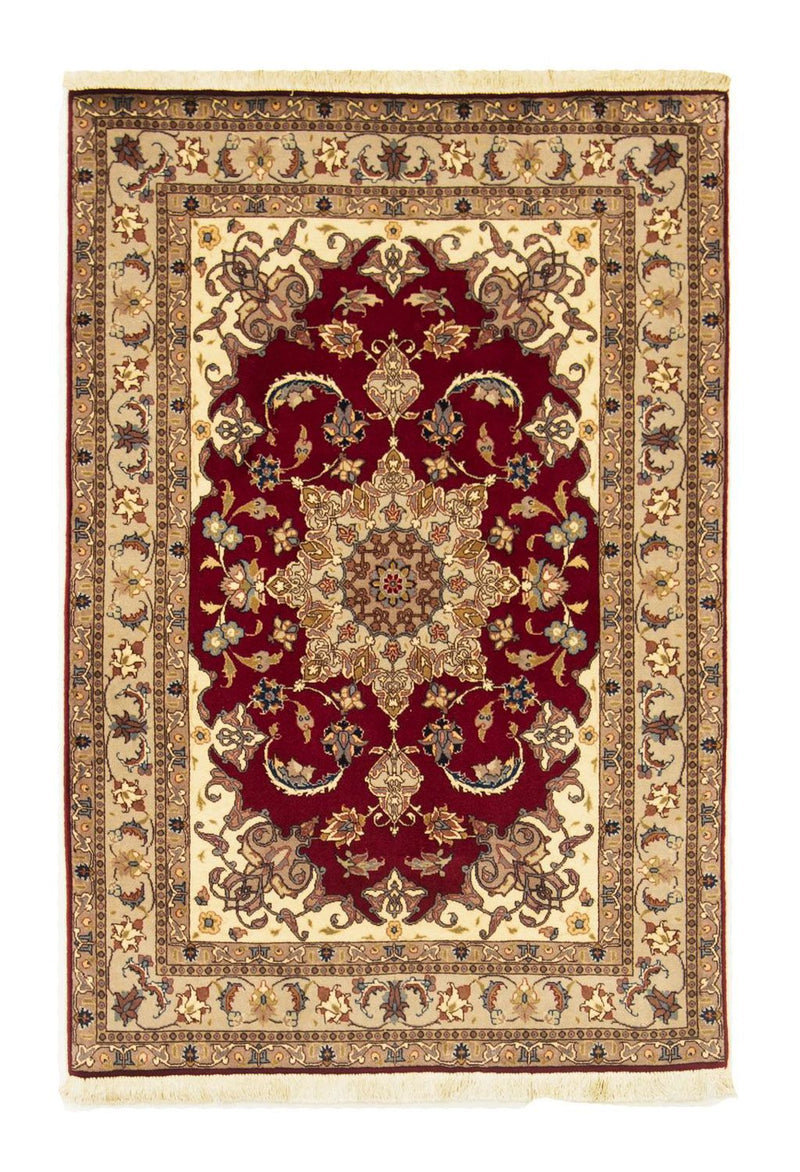 Persisk matta - Tabriz - Royal - 150 x 100 cm - röd