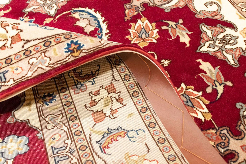 Persisk matta - Tabriz - Royal - 150 x 100 cm - röd