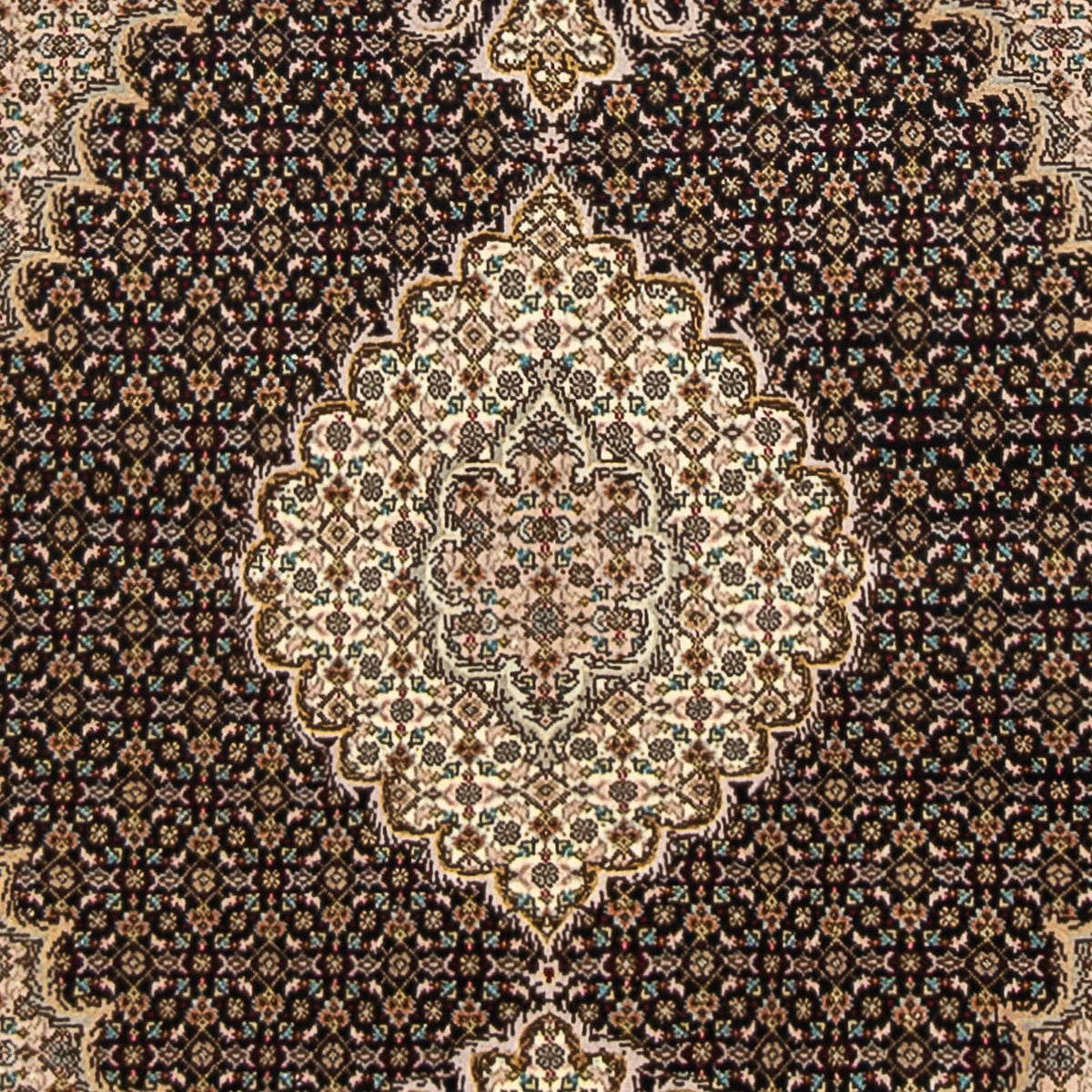 Persisk matta - Tabriz - Royal - 148 x 100 cm - mörkblå