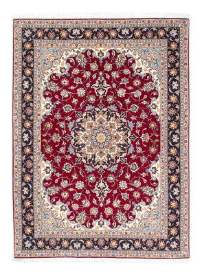 Persisk matta - Tabriz - Royal - 207 x 153 cm - mörkröd