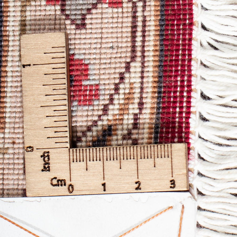 Persisk matta - Tabriz - Royal - 302 x 203 cm - mörkröd