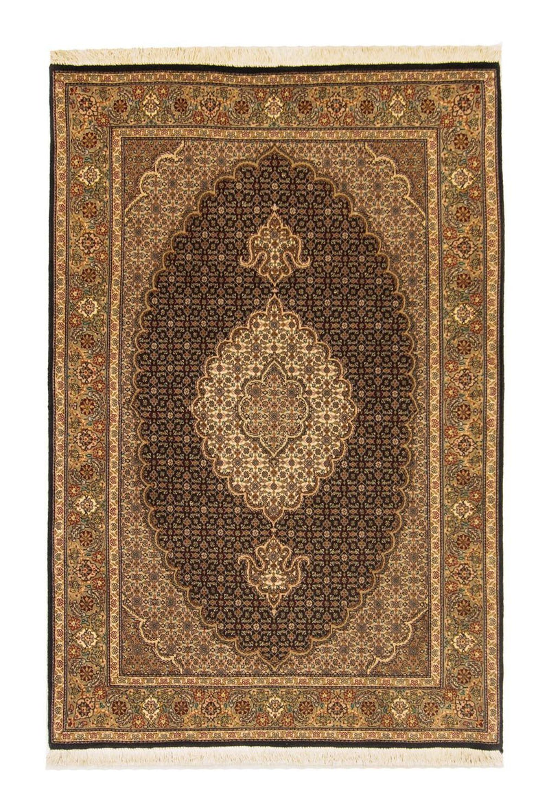 Persisk matta - Tabriz - Royal - 153 x 102 cm - mörkblå