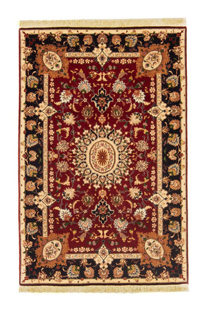 Persisk matta - Tabriz - Royal - 154 x 102 cm - röd