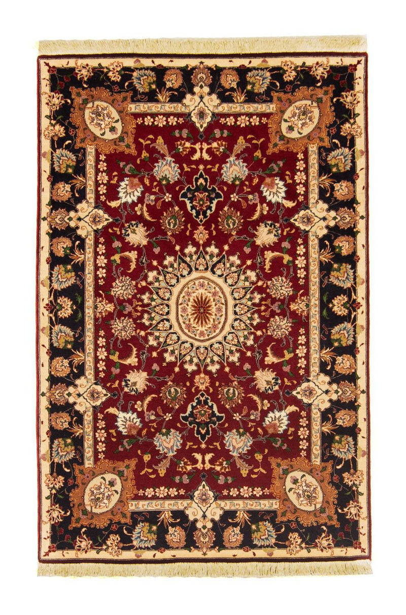 Persisk matta - Tabriz - Royal - 154 x 102 cm - röd