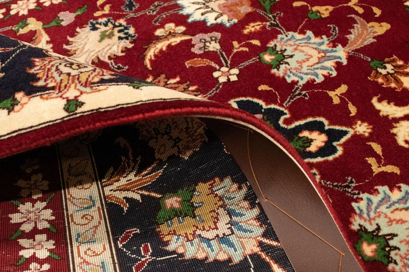 Persisk matta - Tabriz - Royal - 154 x 102 cm - röd