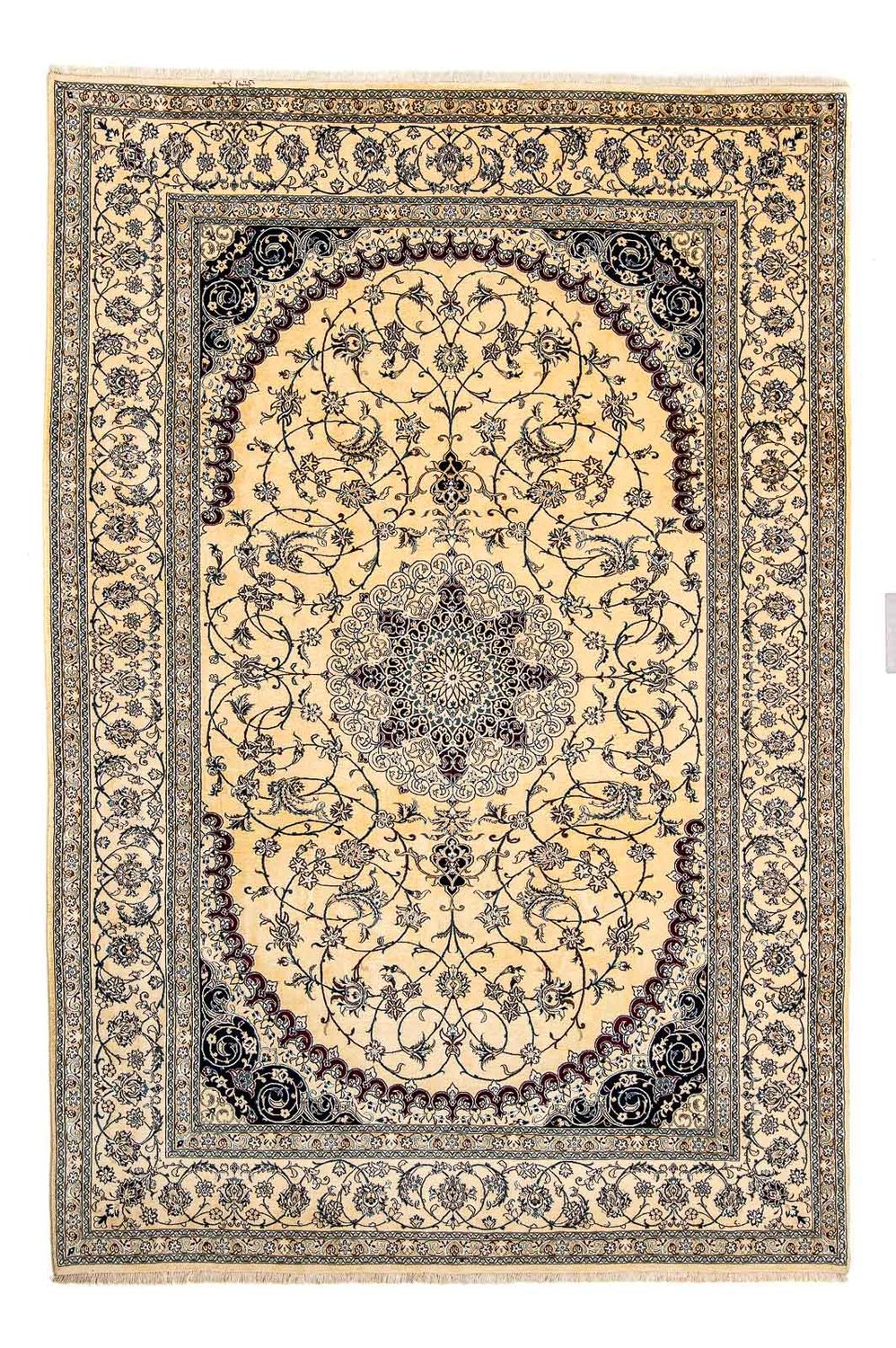 Persisk matta - Nain - Premium - 294 x 200 cm - beige