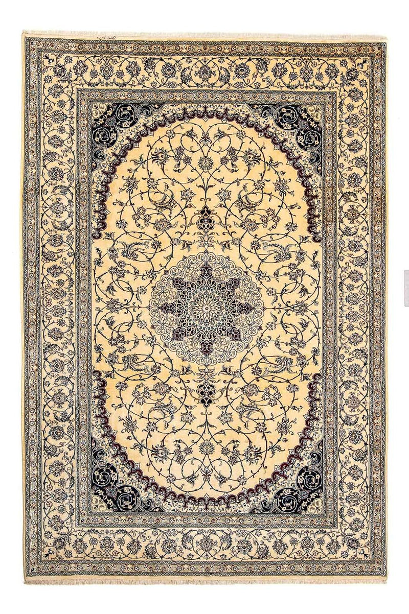 Persisk matta - Nain - Premium - 294 x 200 cm - beige