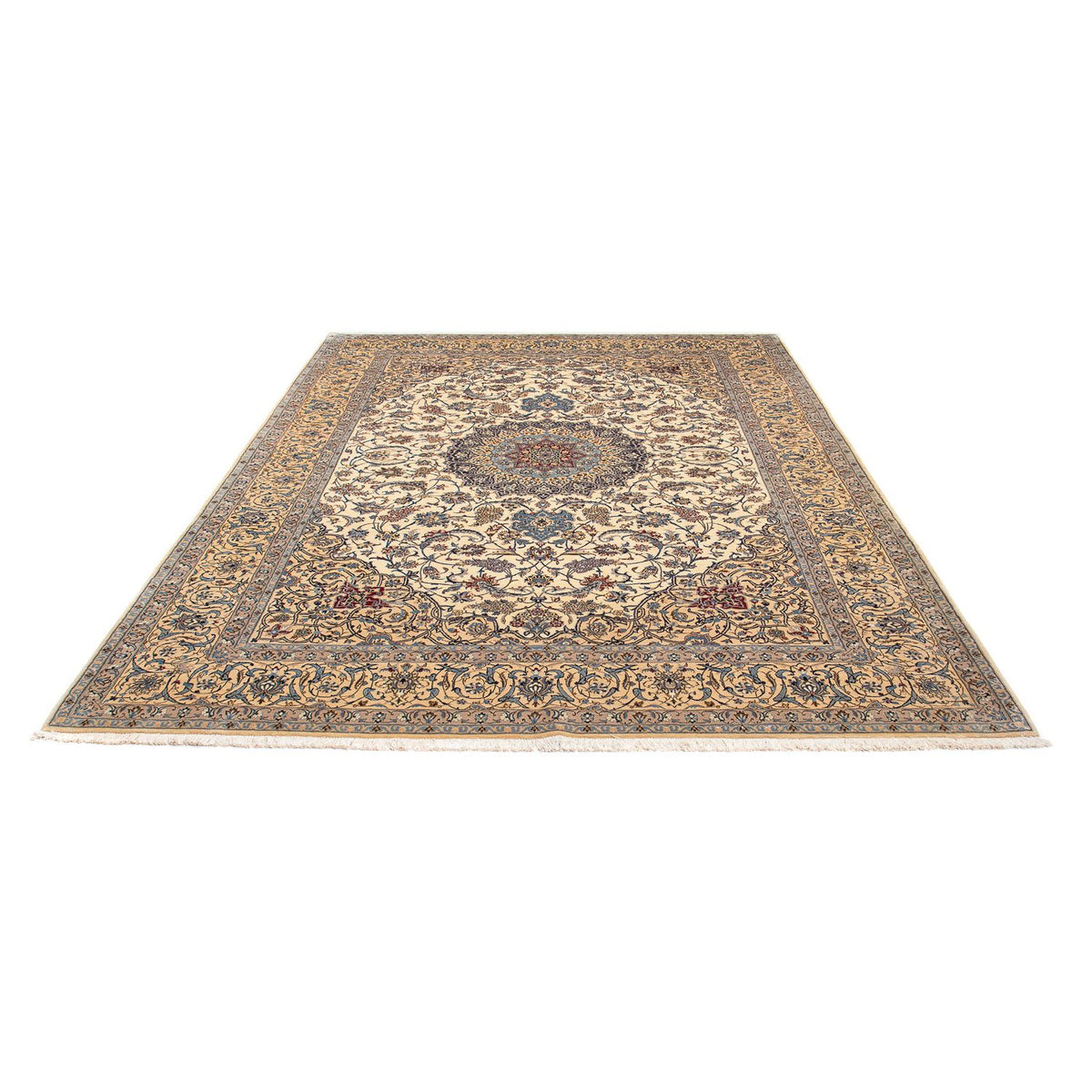 Persisk matta - Nain - Premium - 293 x 208 cm - beige