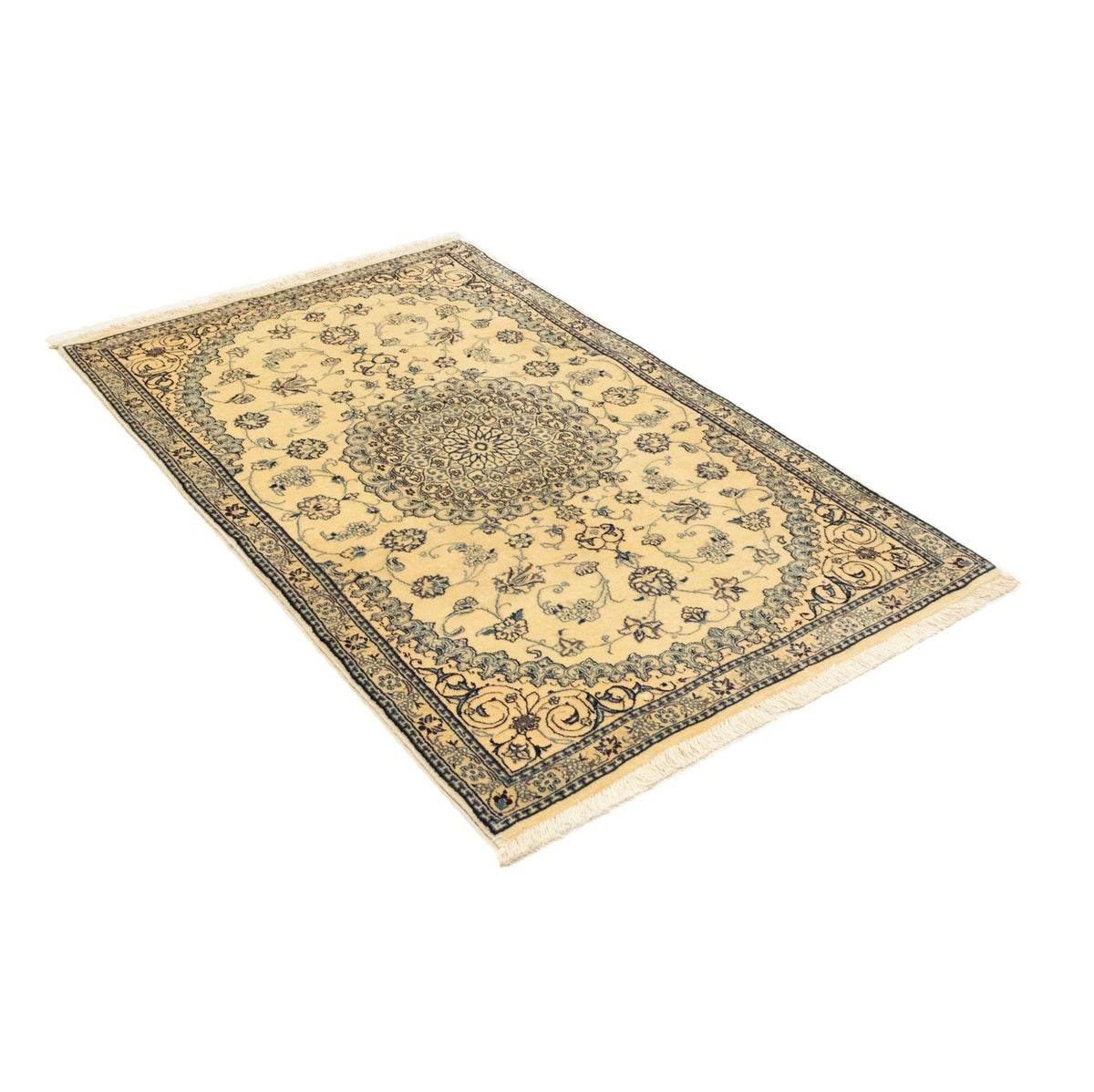 Persisk matta - Nain - Premium - 140 x 77 cm - beige
