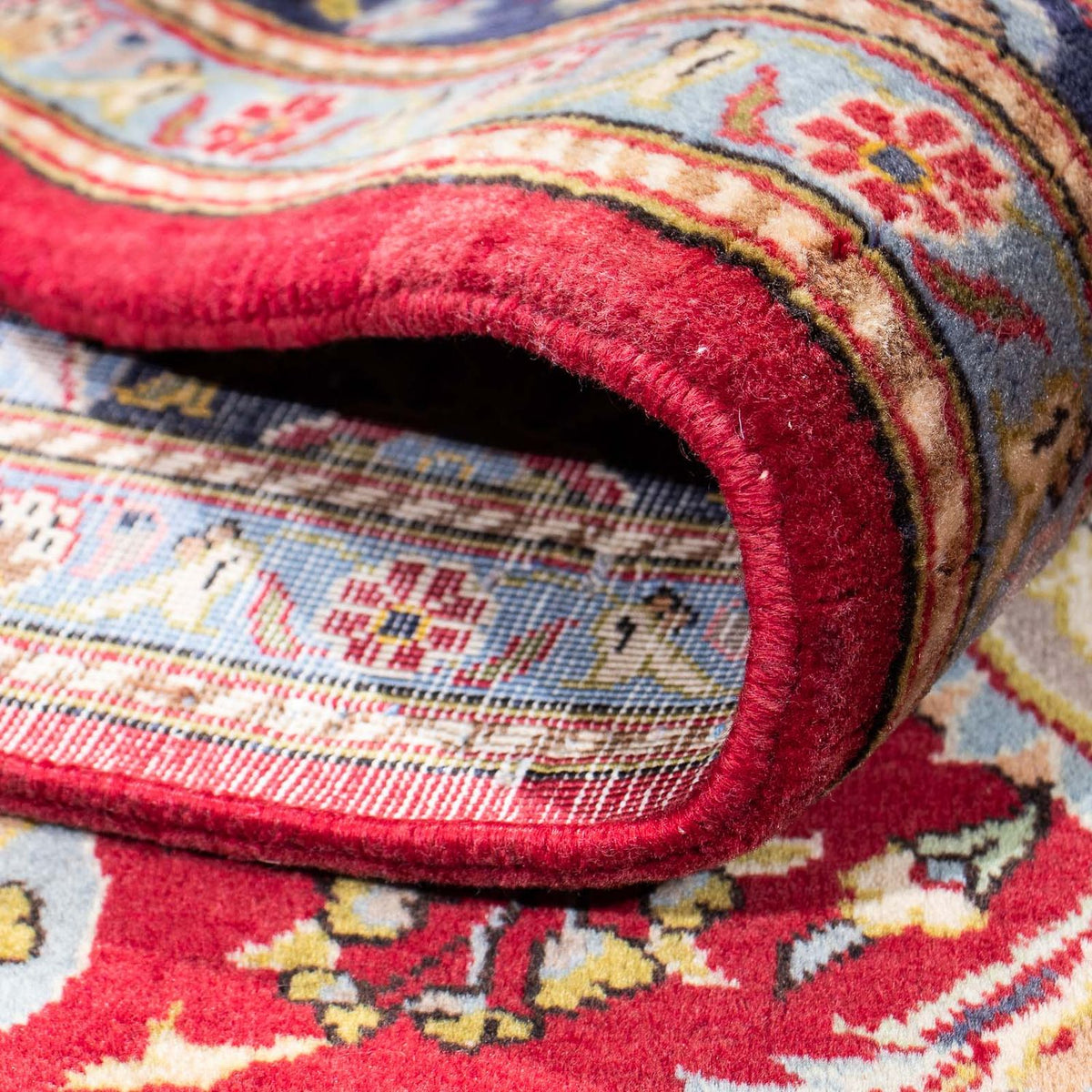 Persiska mattor - Keshan - 237 x 160 cm - röd