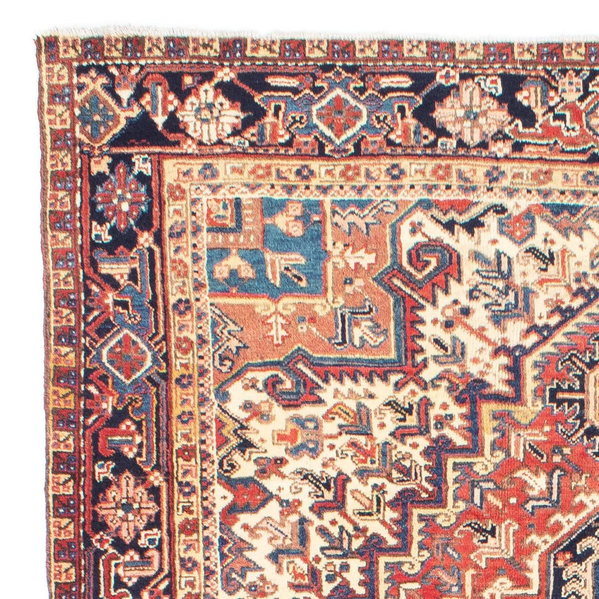 Persisk matta - Nomadic - 256 x 206 cm - ljusröd