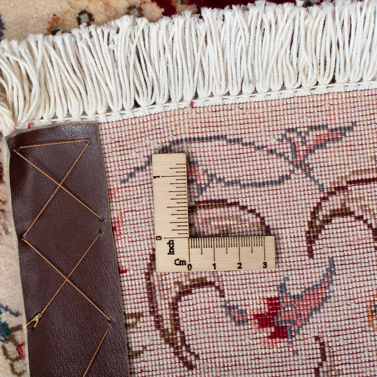 Persisk matta - Tabriz - Royal - 90 x 60 cm - mörkröd