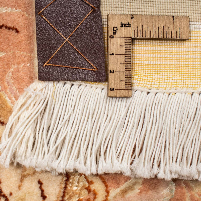 Persisk matta - Tabriz - Royal - 400 x 303 cm - ljusbrun