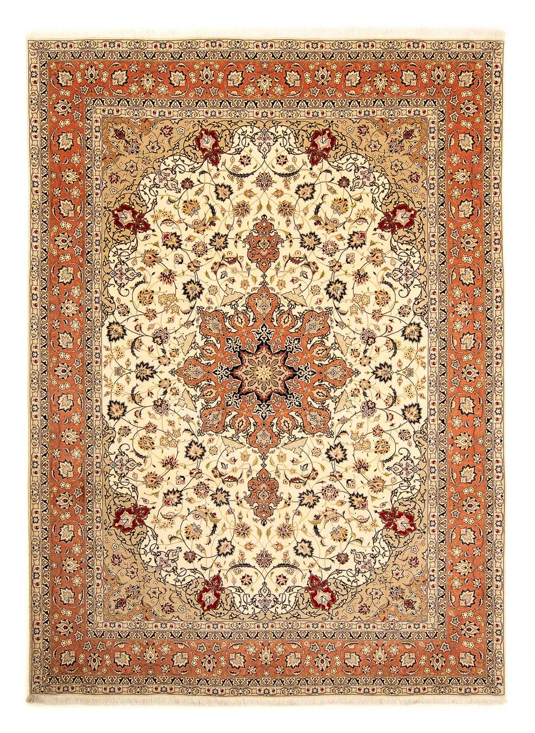 Persisk matta - Tabriz - Royal - 345 x 253 cm - beige