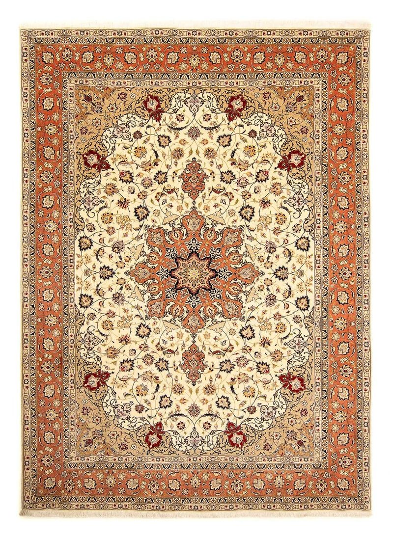 Persisk matta - Tabriz - Royal - 345 x 253 cm - beige