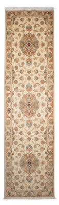 Runner Persisk matta - Tabriz - Royal - 330 x 86 cm - beige