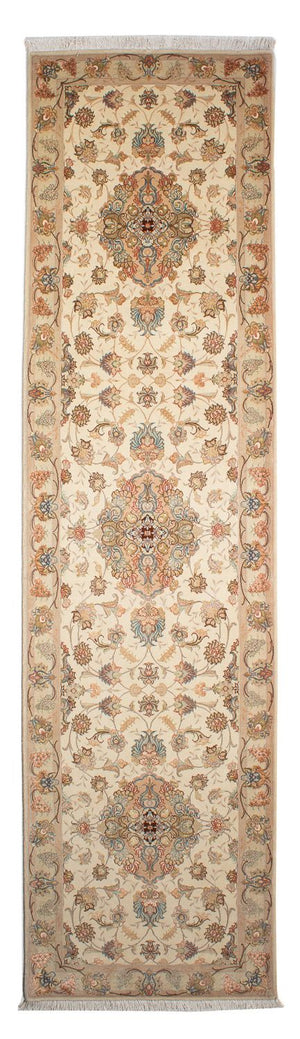 Runner Persisk matta - Tabriz - Royal - 330 x 86 cm - beige